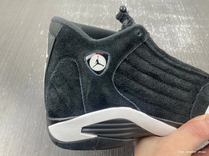 Cheap LUCY 14 Air Jordan White Black University Red 487471-016 0627